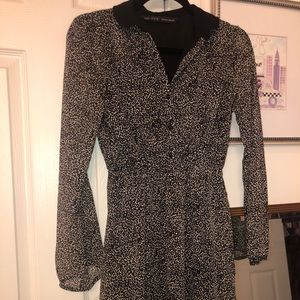 Zara leopard print dress